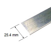 Aluminium Flat Bar 25.4X3 mm - Click Image to Close